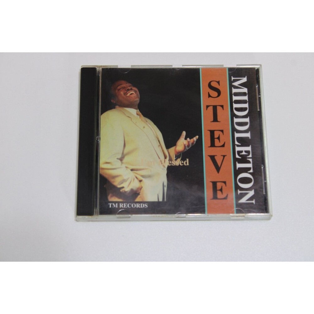 Steve Middleton – I'm Blessed CD 1993 Gospel Soul TM Records